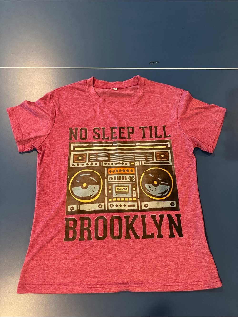NO SLEEP TILL BROOKLYN Graphic Tee - small